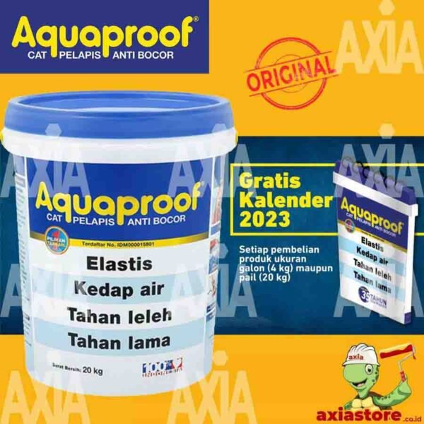 Aquaproof Cat Anti Bocor Waterproofing Coating - 4 kg - PT Axia Tekindo Semesta