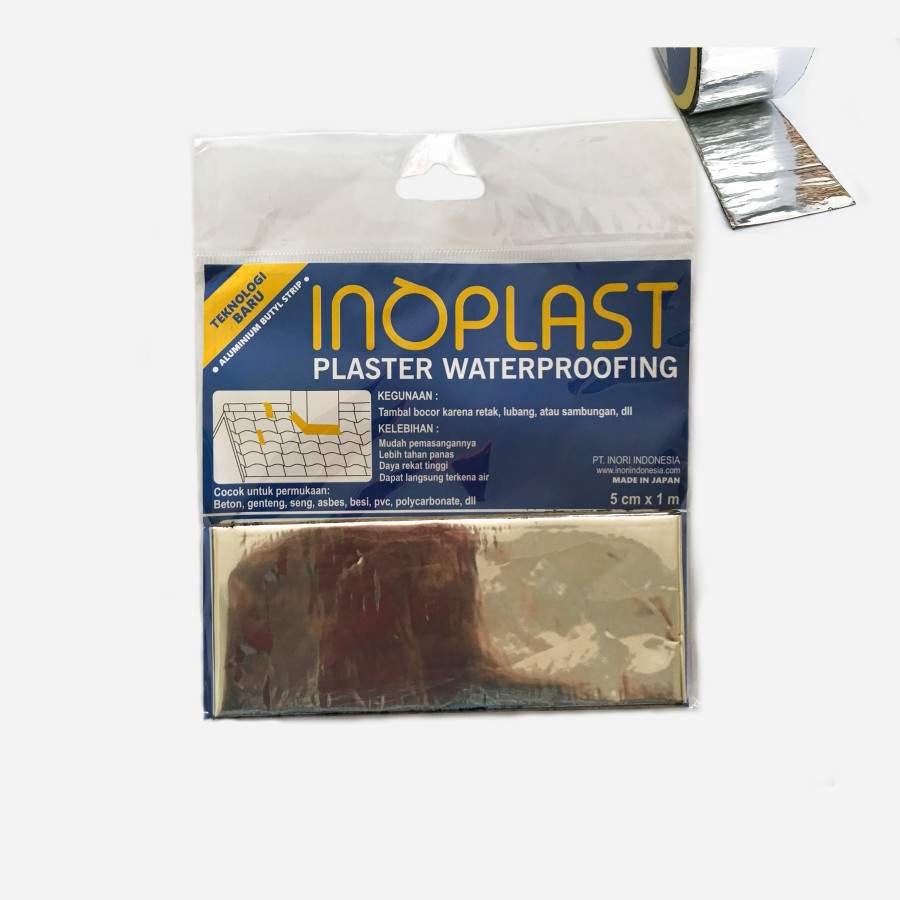 Inoplast AL ® Butyl Tape Alumunium Waterproofing 5 cm x 1 m - PT Axia Tekindo Semesta